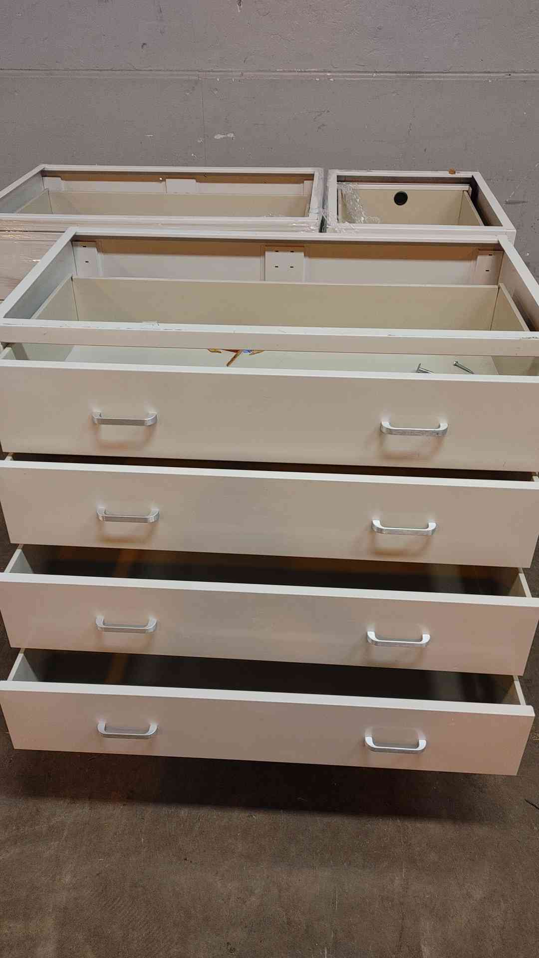 41" Duralab White Casework Drawers (109172)