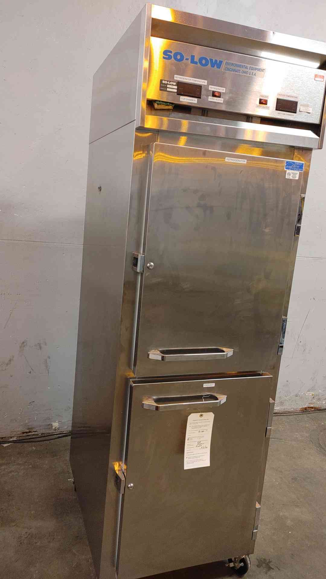 Continental Refrigerator S1RF-SS 115 V 60/90 Amp R134A/404A 2 Door (109175)