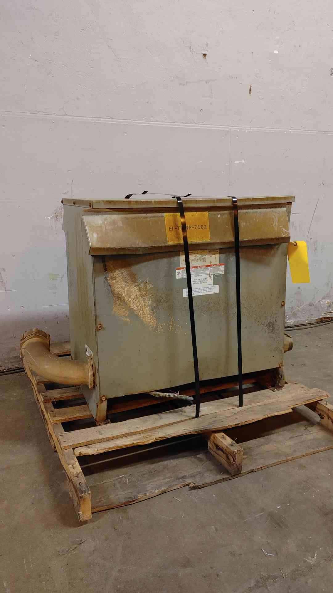 75KVA Square D General Purpose Transformer 480V x 208/120v 75T76H (SKU: 109203)