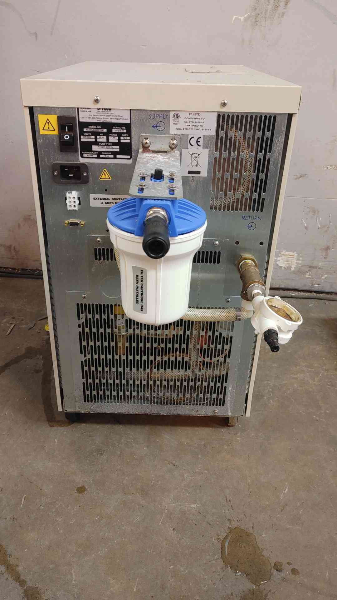 Lytron Pump Model RC11J03BC2M043 208/230 V 60 Hz 1 Ph 7.8 A R134a (109237)