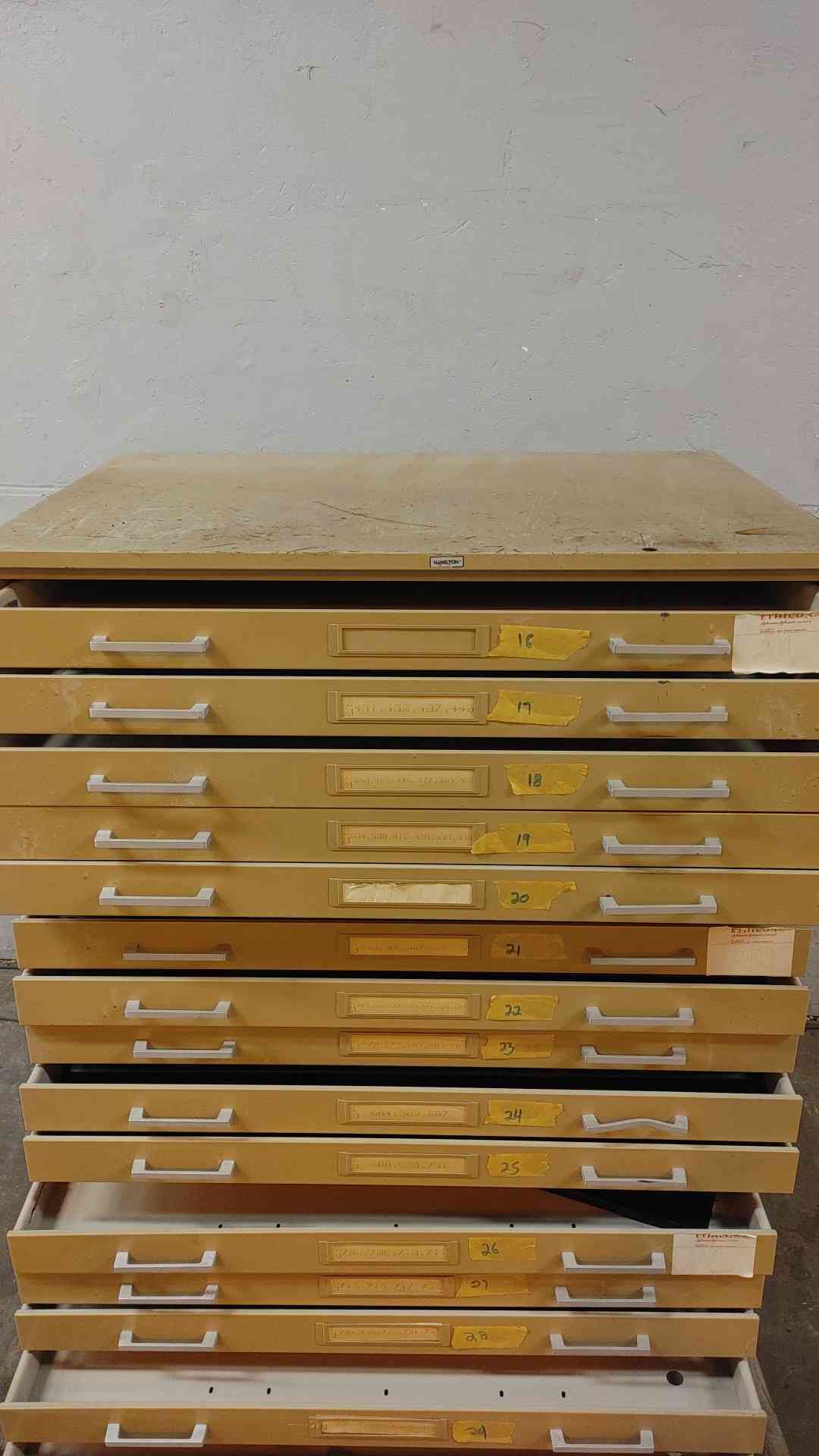 41" Hamilton 3 Tier Storage Cabinet