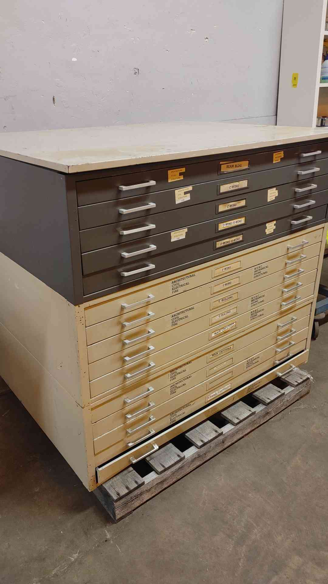 54" Hamilton 3 Tier Storage Cabinet (109280)