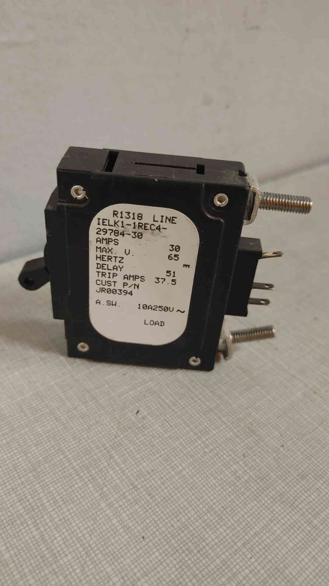 Airpax 30 Amp 1 Pole Circuit Breaker *Pickup Only*