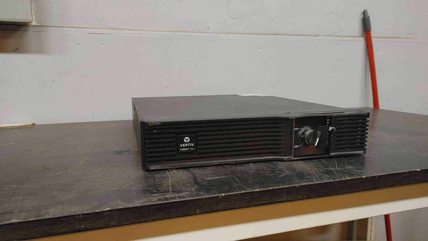 Vertiv Liebert TDU-6000RTL630: High-Capacity Rack-Mount Transformer Distribution Unit