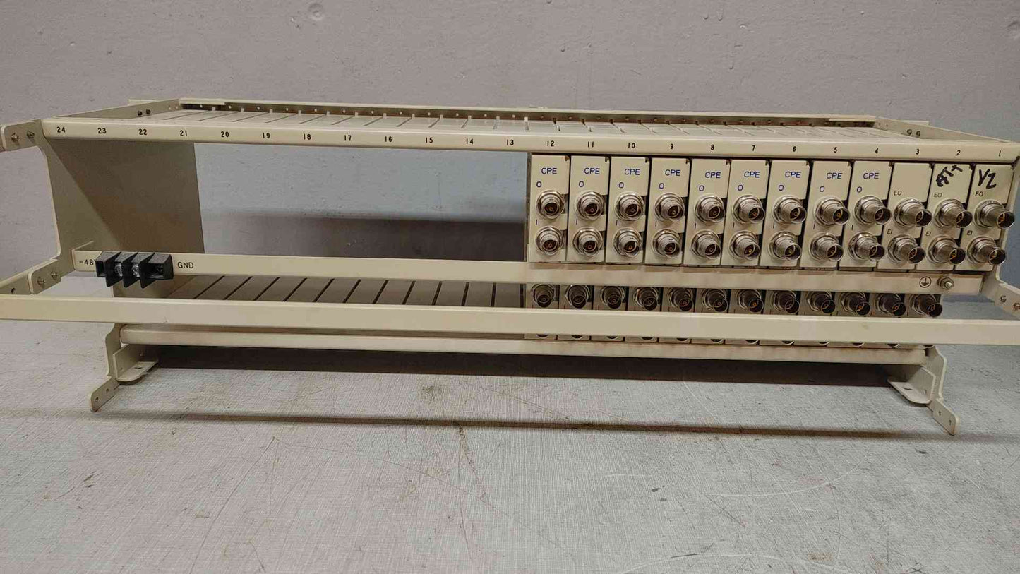 ADC DSX4H-E3C Telecommunications Distribution Frame / Patch Panel - 12 Module Capacity