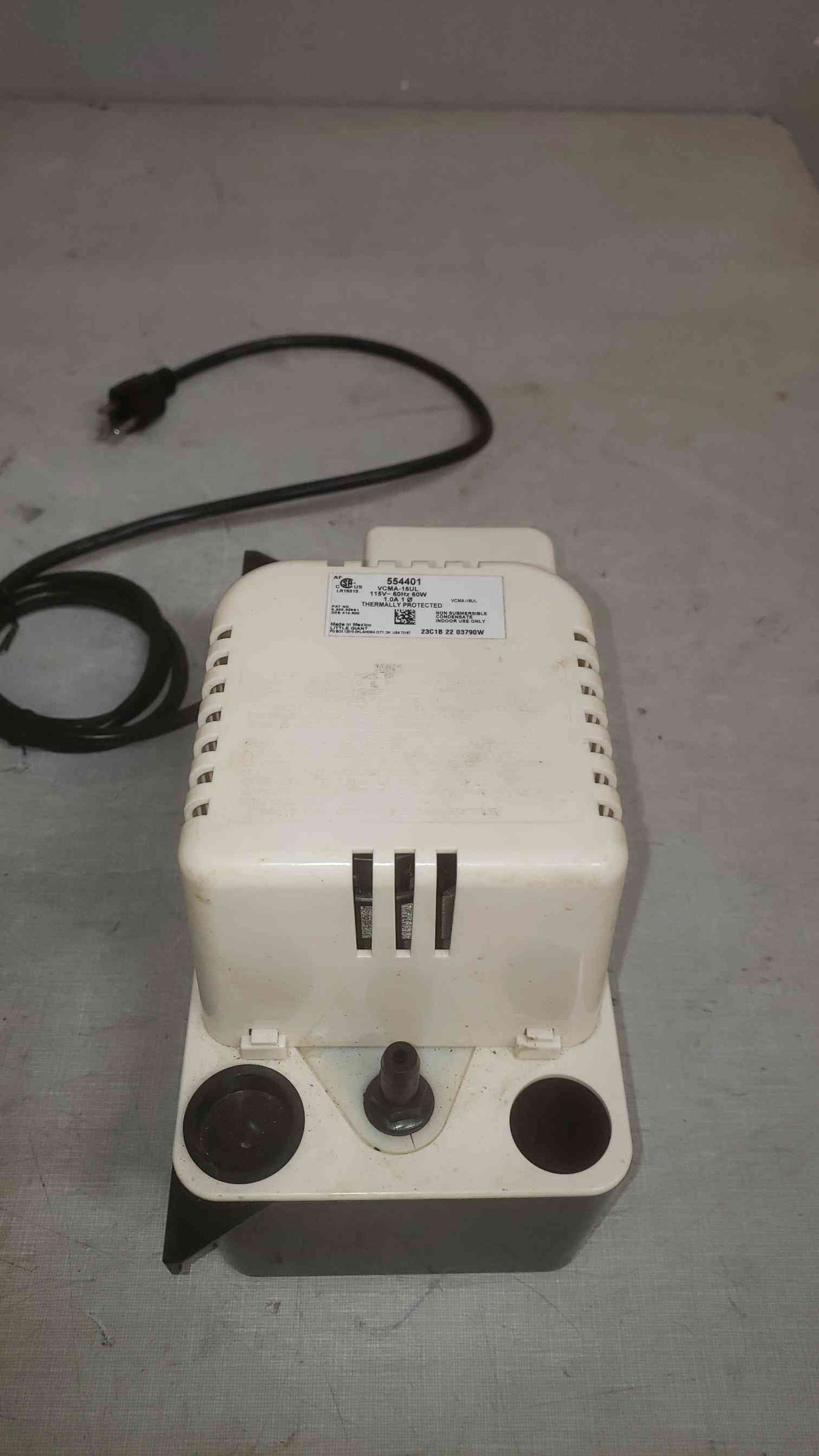 Little Giant 115V~60Hz 60W 1.0A 1PH Pump VCMA-15UL (SKU: 109633)