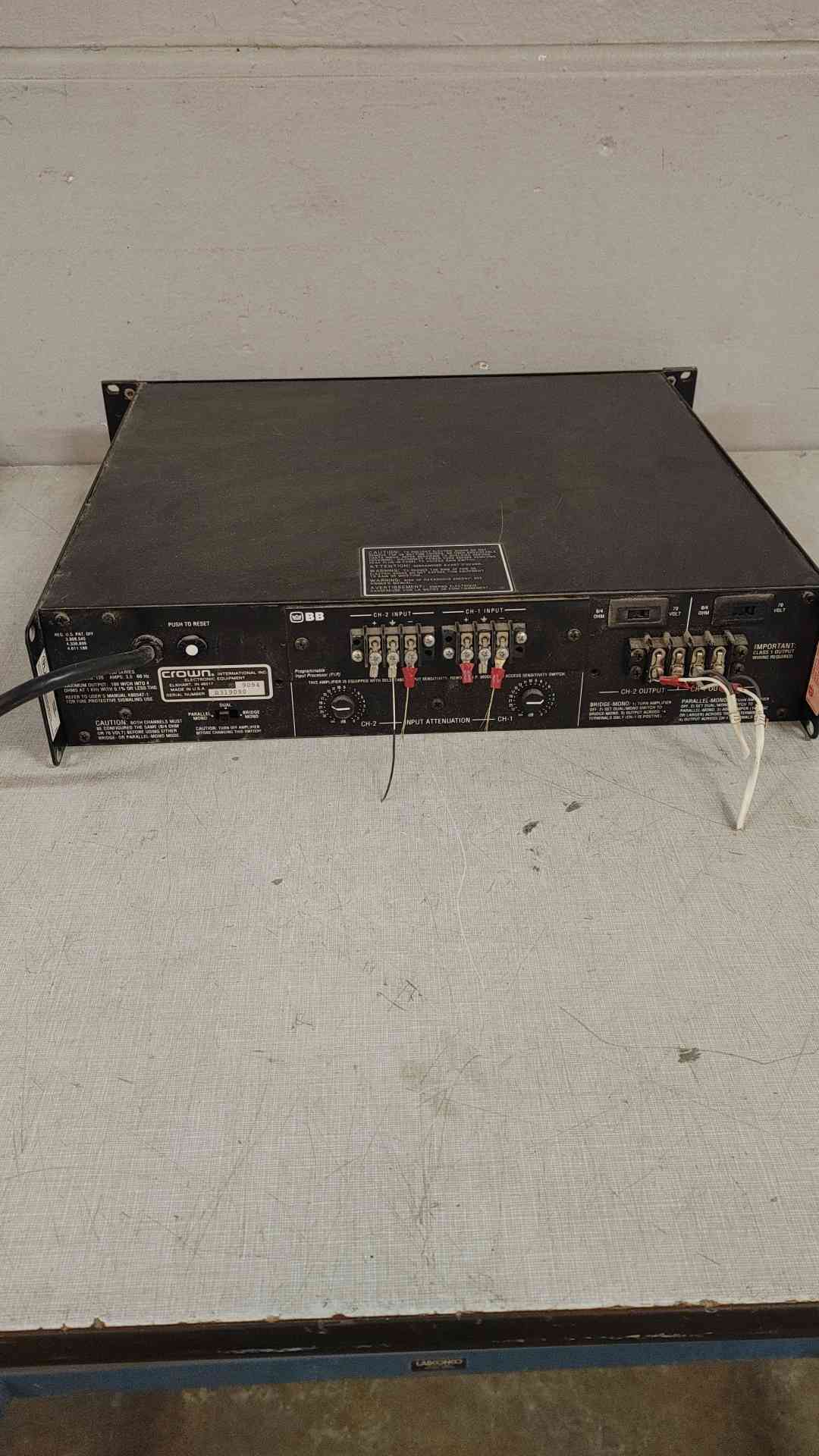 CROWN COM-TECH 200 Power Amplifier (SKU: 109973)
