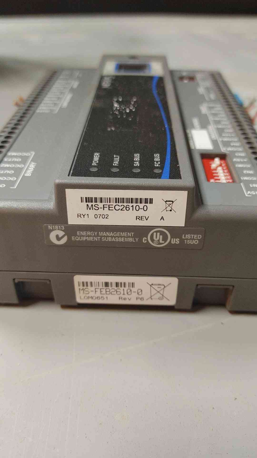 Johnson Controls MS-FEC2610-0 Input/Output Module FEC(SKU: 110189)