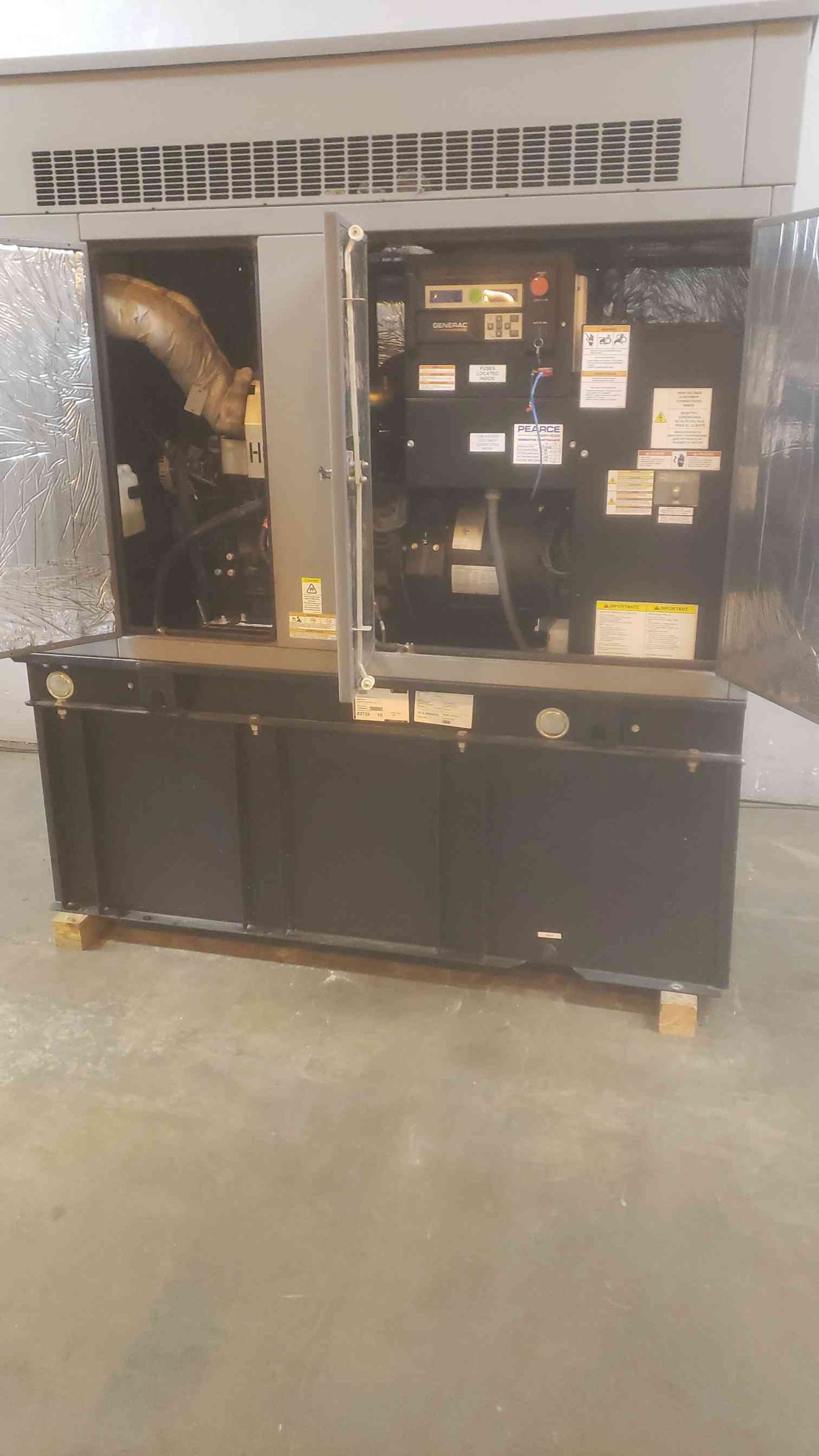15KW GENERAC 1PH Diesel Generator SD15 Single Home Low Hours TESTED