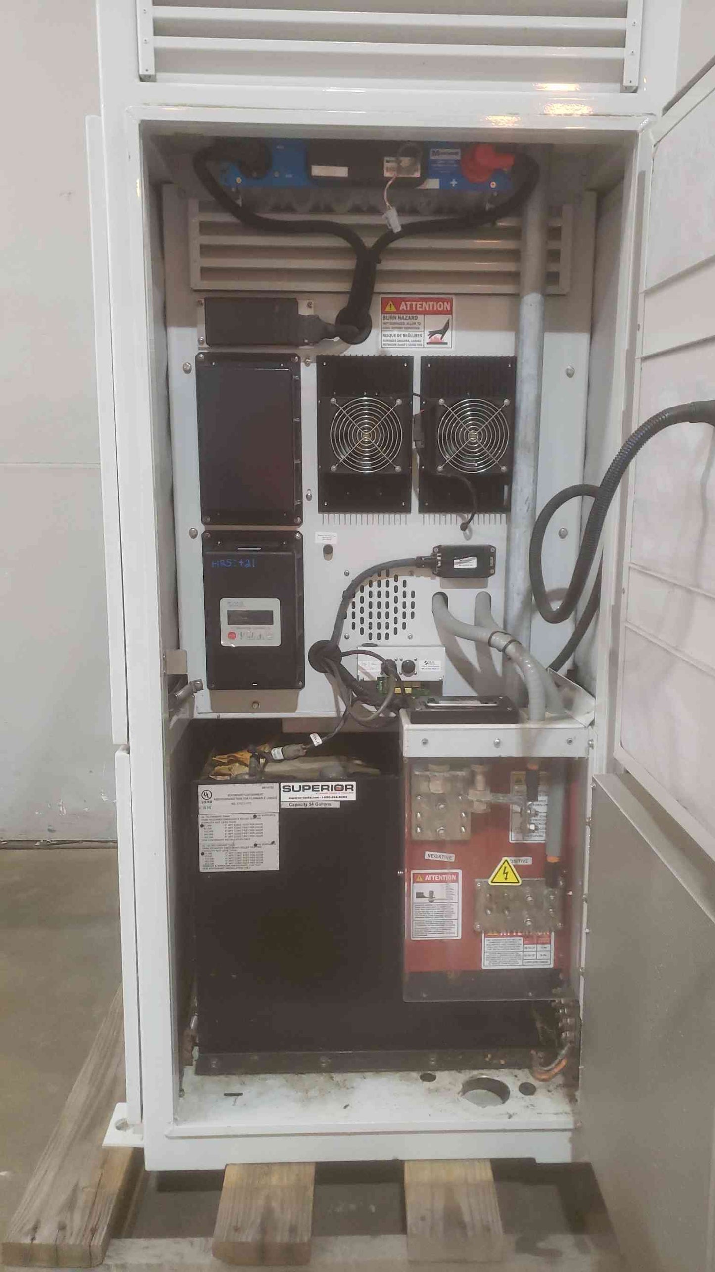 15KW POLAR POWER 40/60V 270A Diesel DC Generator 8220-603-D-15-02 22Hrs. (SKU: 110790)