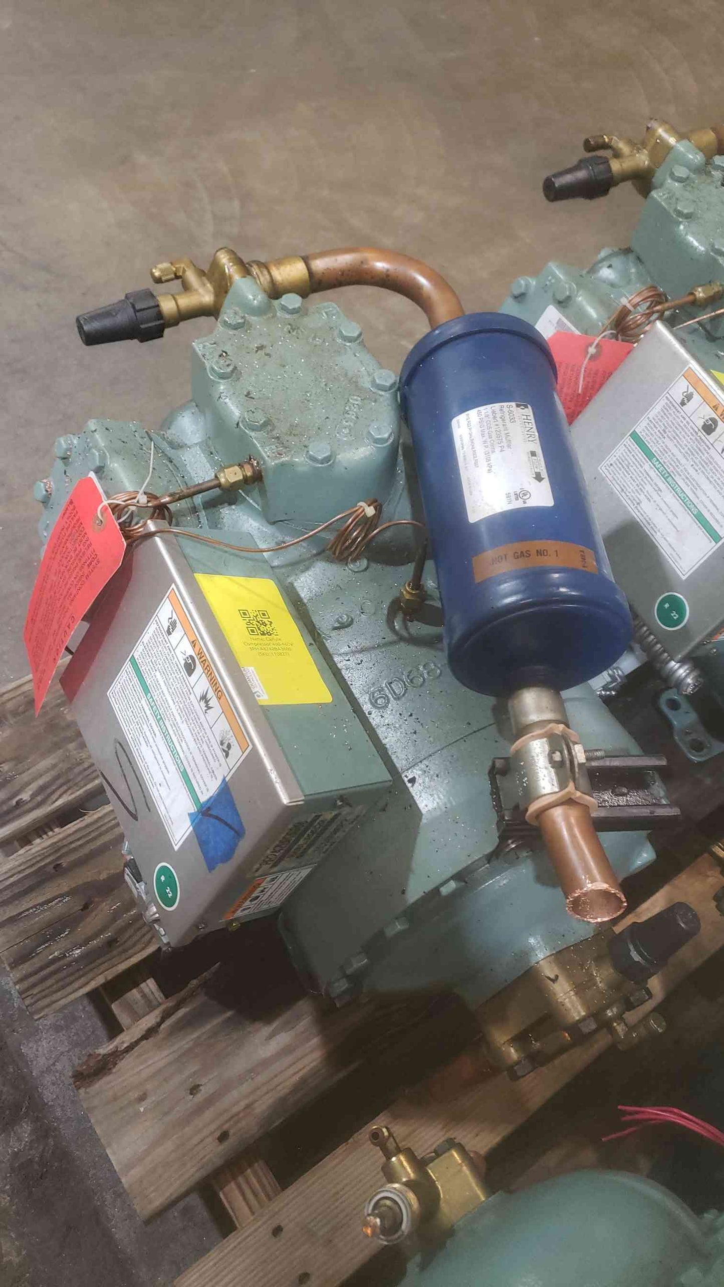Carlyle Compressor 460V 3PH 06DA82428A3600 Semi-Hermetic Reciprocating Compressor