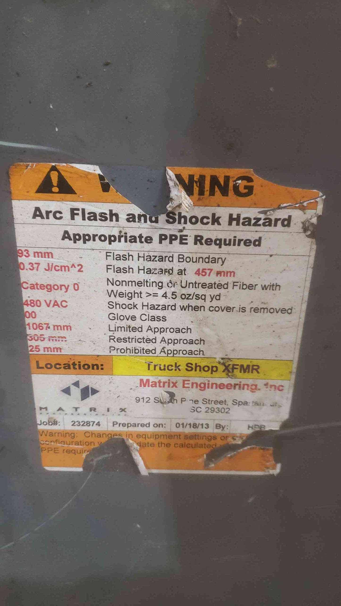 Federal Pacific 30KVA 480 208Y/120 3PH Dry Type Transformer (SKU: 110835)