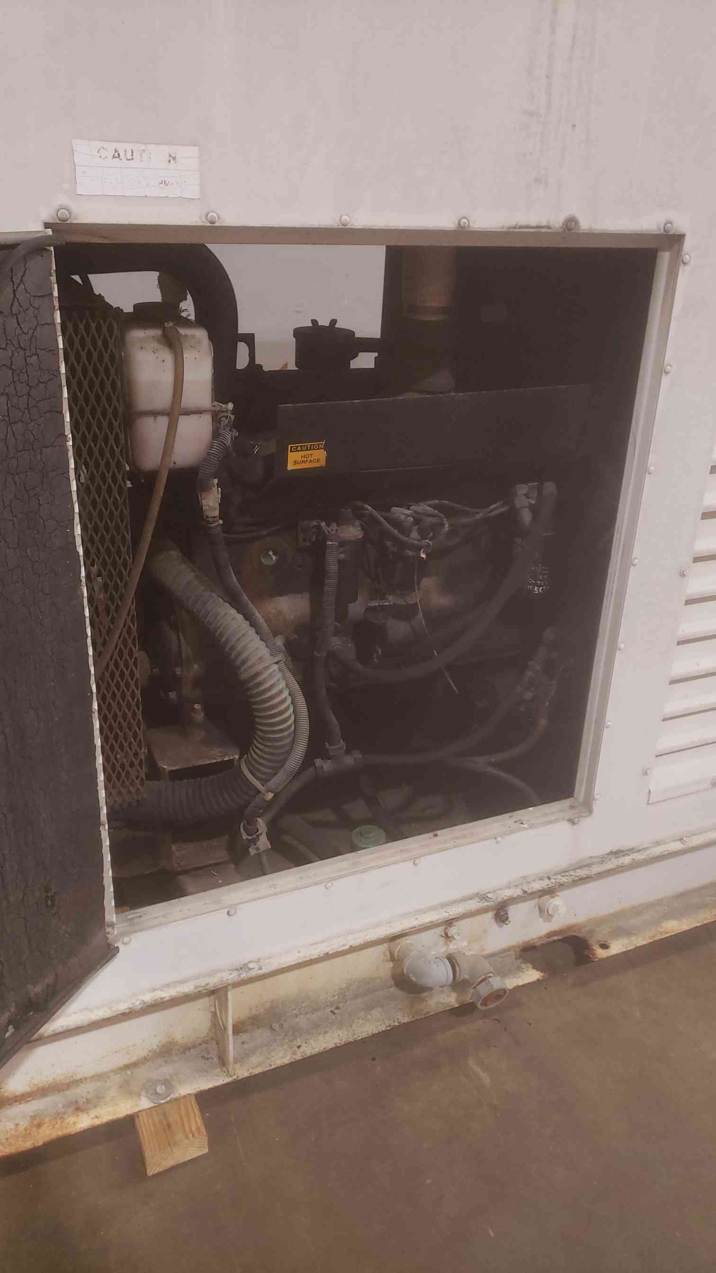 AS IS 40KW MagneTek 120/240V 1PH 240/480V 3PH 138A LP Generator 743.8+Hrs(SKU: 110860)