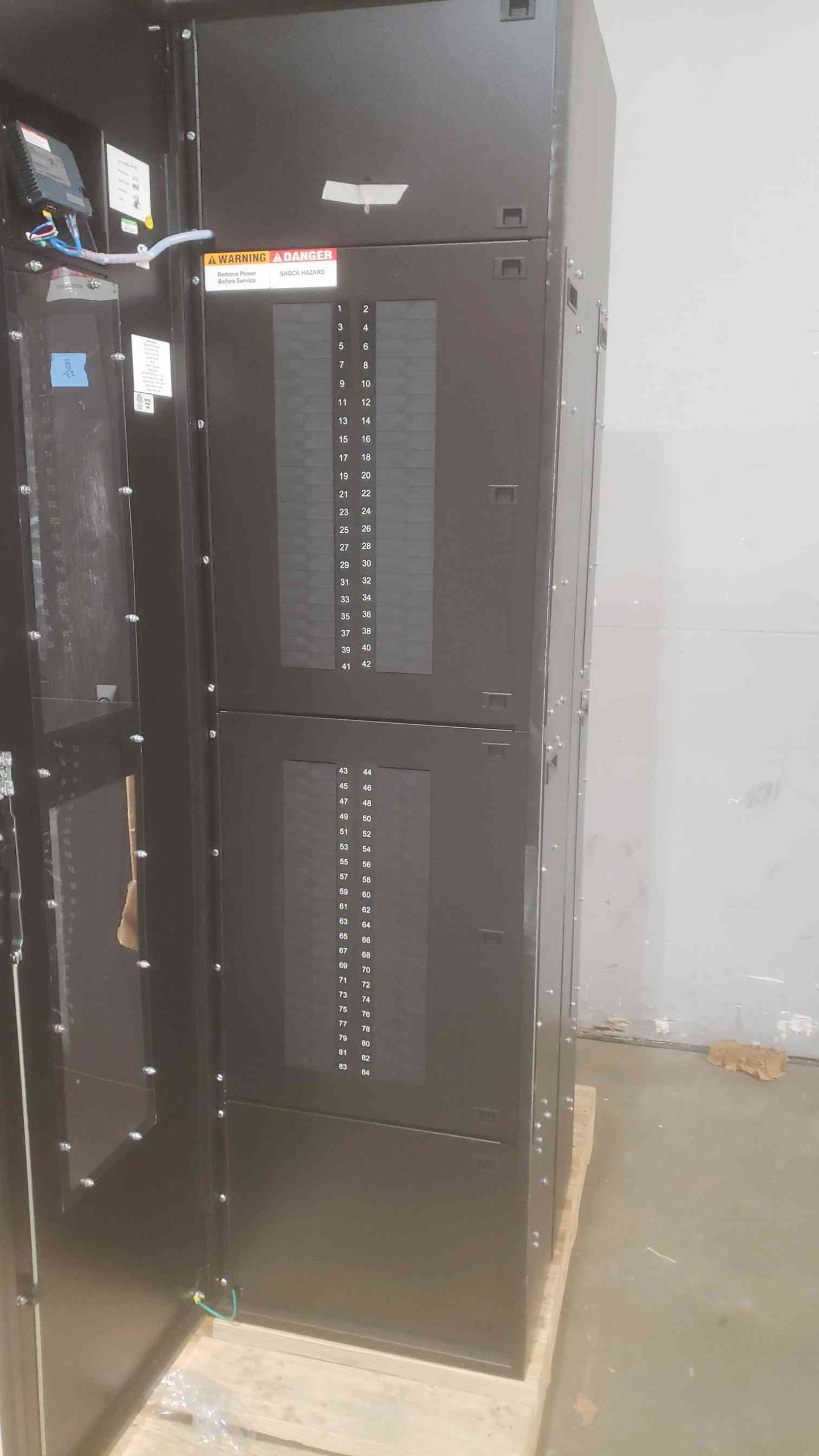 NEW 400A RPP 415/240VAC 3PH 4W Control Panel RPP-415-000 Remote Power Panel BCM Branch Circuit Monitoring