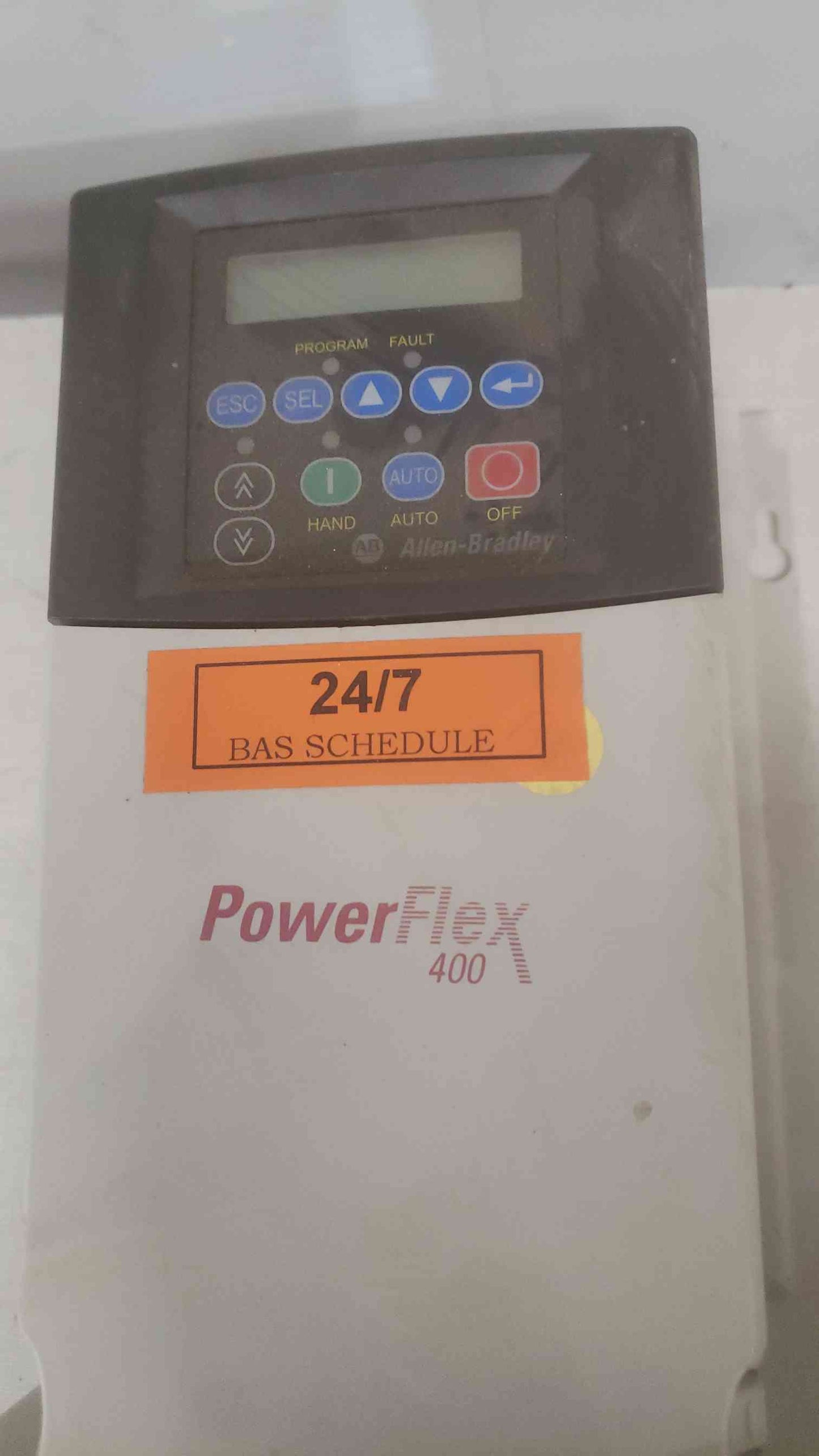 Allen-Bradley PowerFlex 400 Adjustable Frequency AC Drive 10HP, 460V, 15.3A VFD