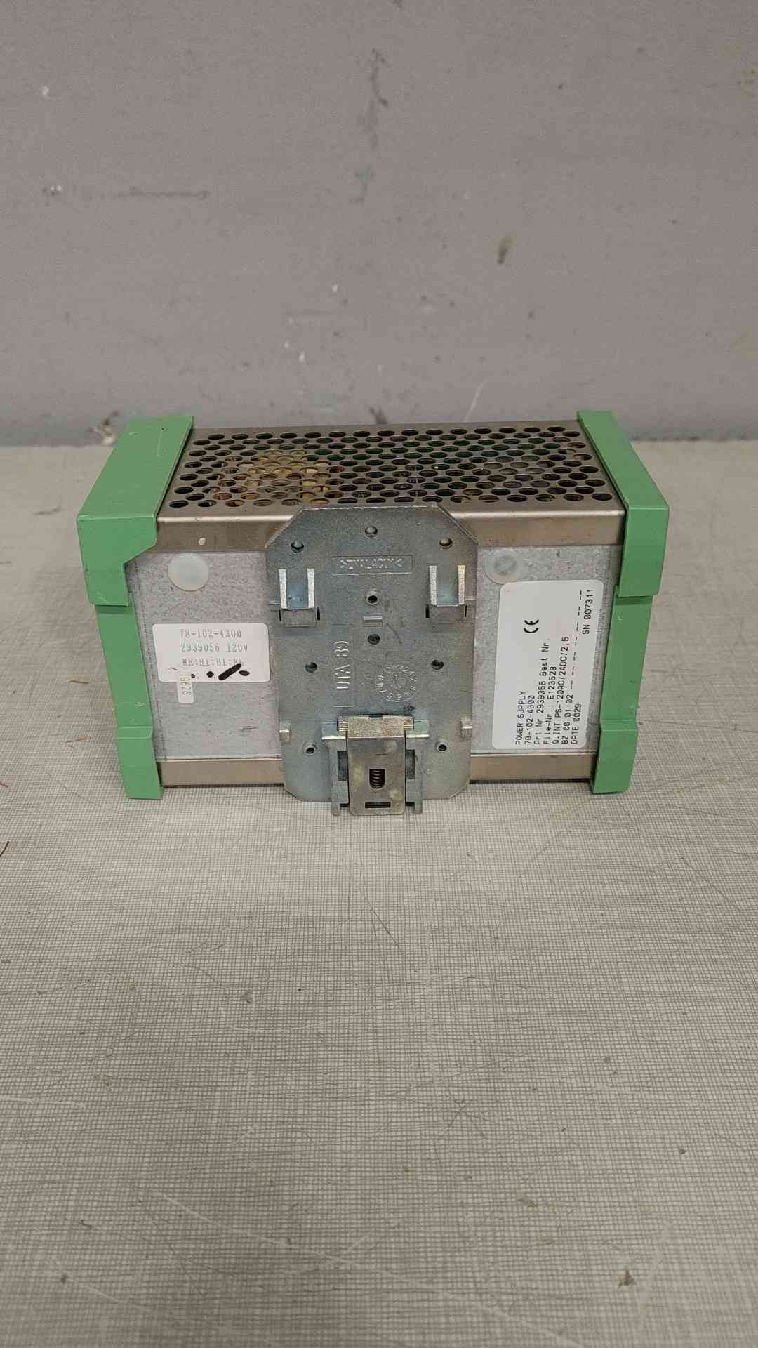 Phoenix Contact QUINT PS-120AC/24DC/2.5 power supply unit(SKU: 111567)