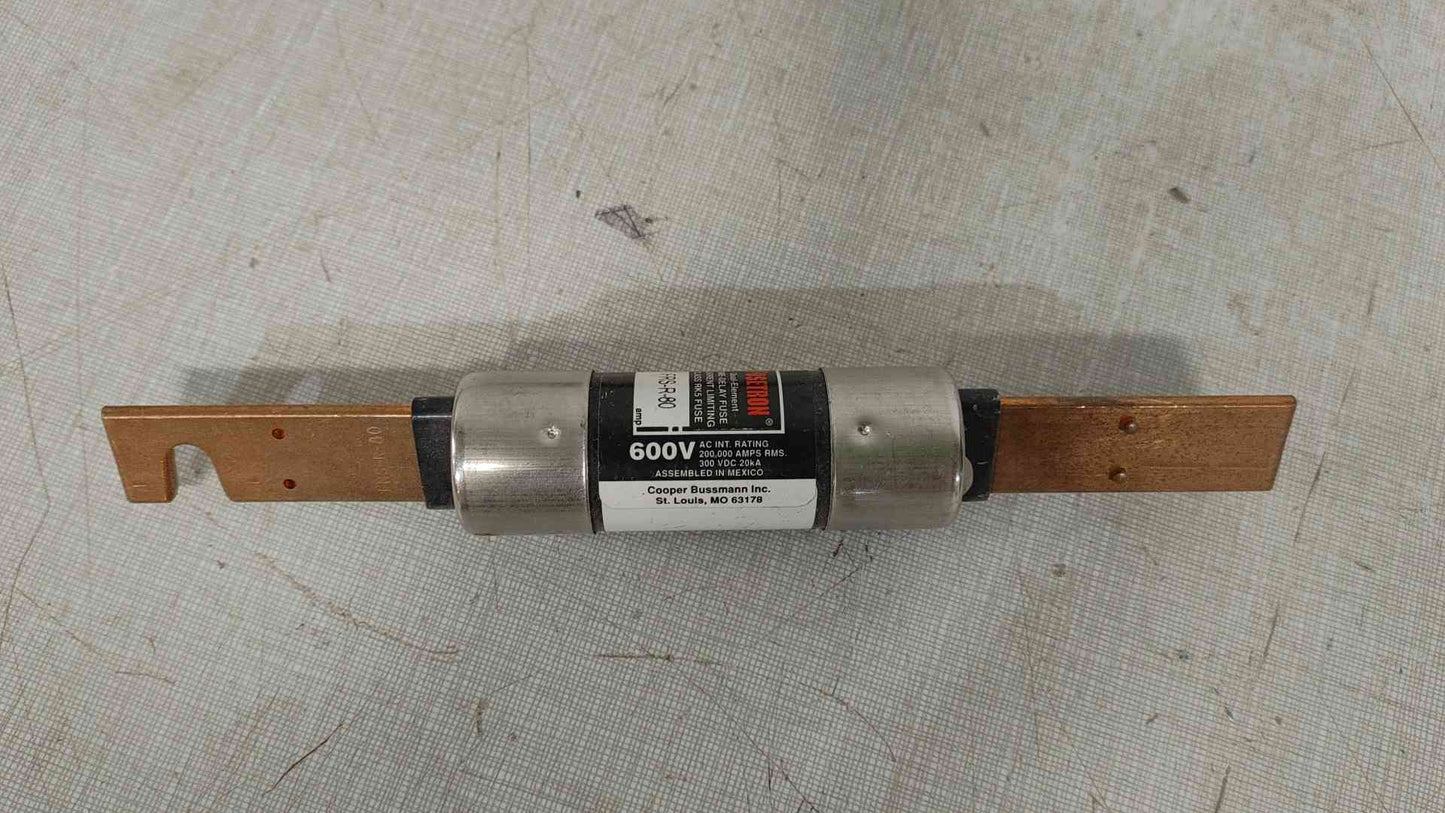 Bussmann FRS-R-80 600V 80A Fusetron Fuse(SKU: 112296)