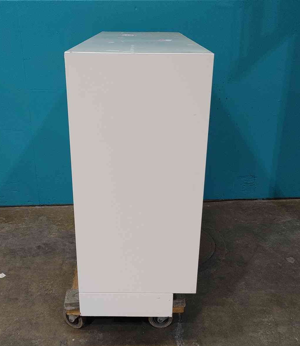 48" 2 Shelf Commercial Steel Bookcase Office Lab Metal Casework Storage Cabinet White