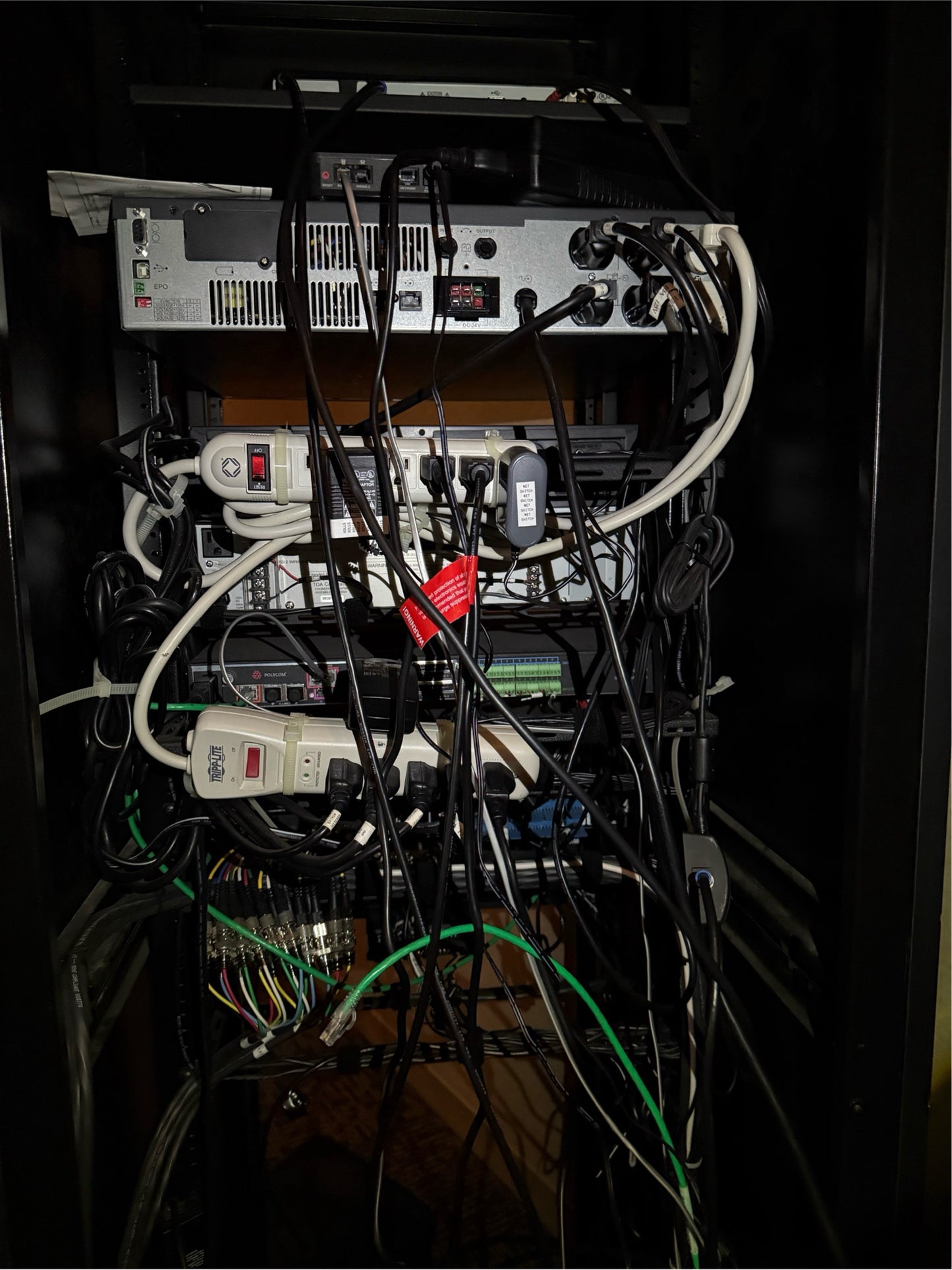 AV rack misc