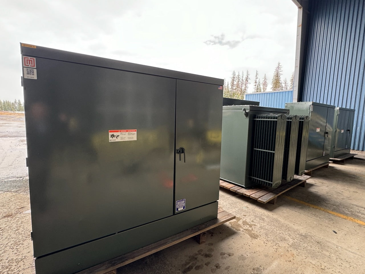 NEW 2500kVA Pad Mounted Crypto Transformer 34500v x 416Y/240V-98402