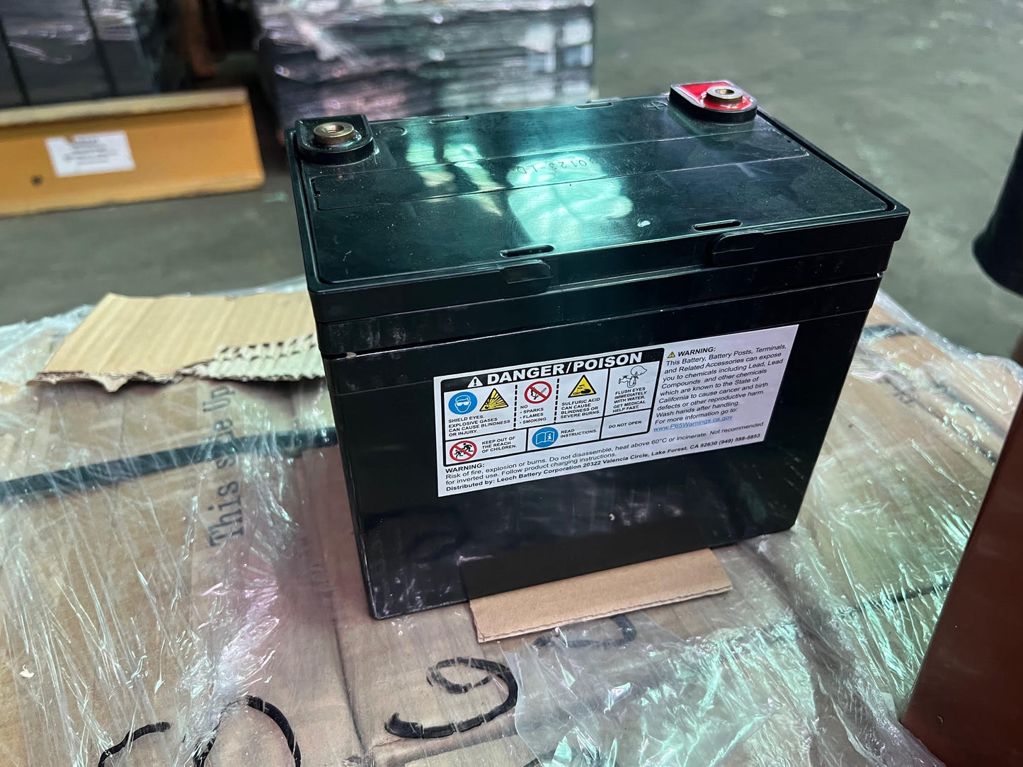 GPS Leoch AGM Lead Acid Battery 12V 35AH NEW