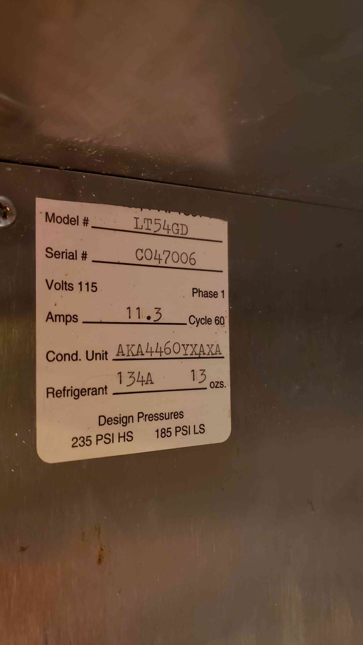 Power Scientific Dual Sliding Glass Door Refrigerator LT54GD Tested Commercial/Lab (SKU: 5078)(S6LLST5078)