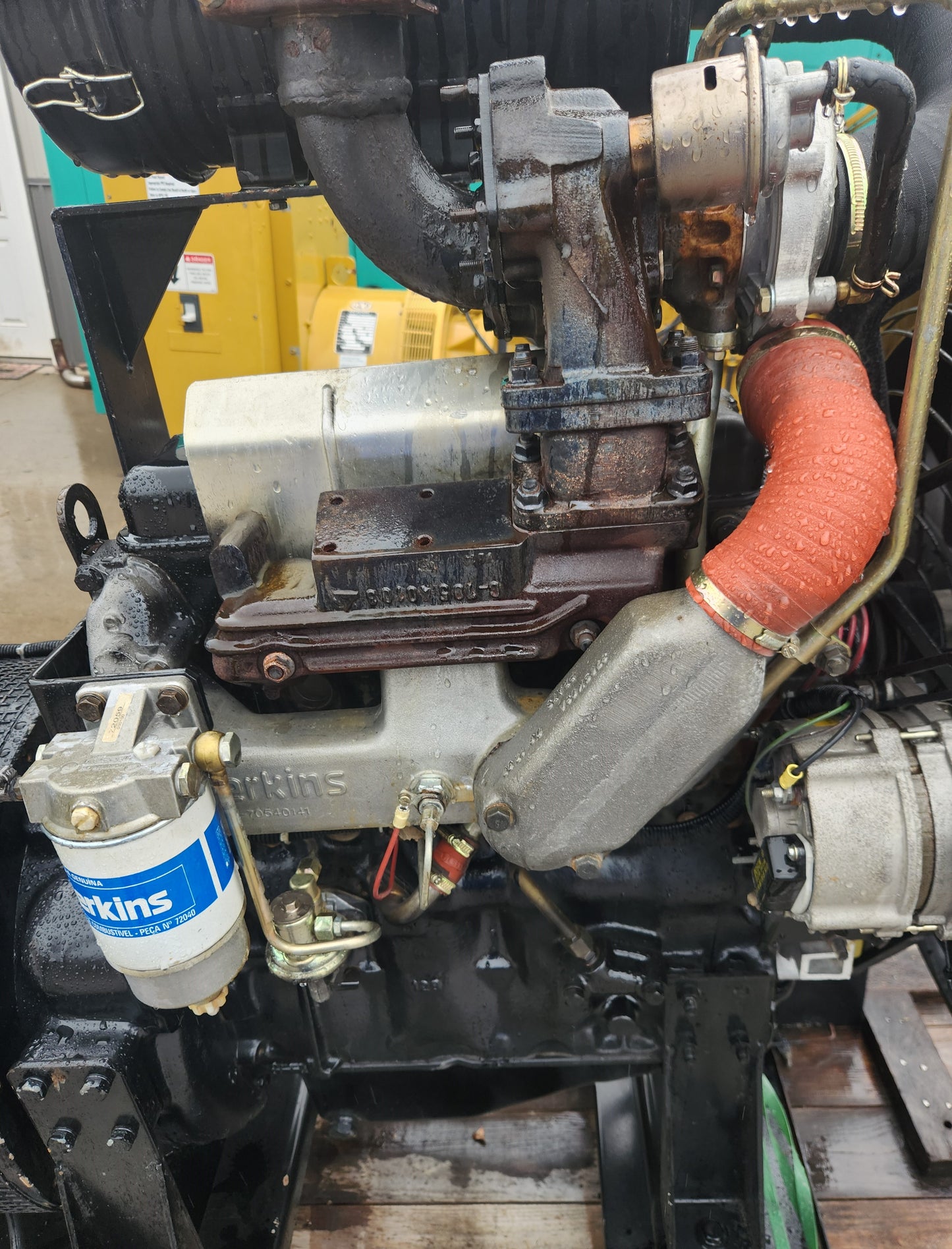 60KW Diamond 4-236 Perkins Generator '01 39hrs TESTED-17522