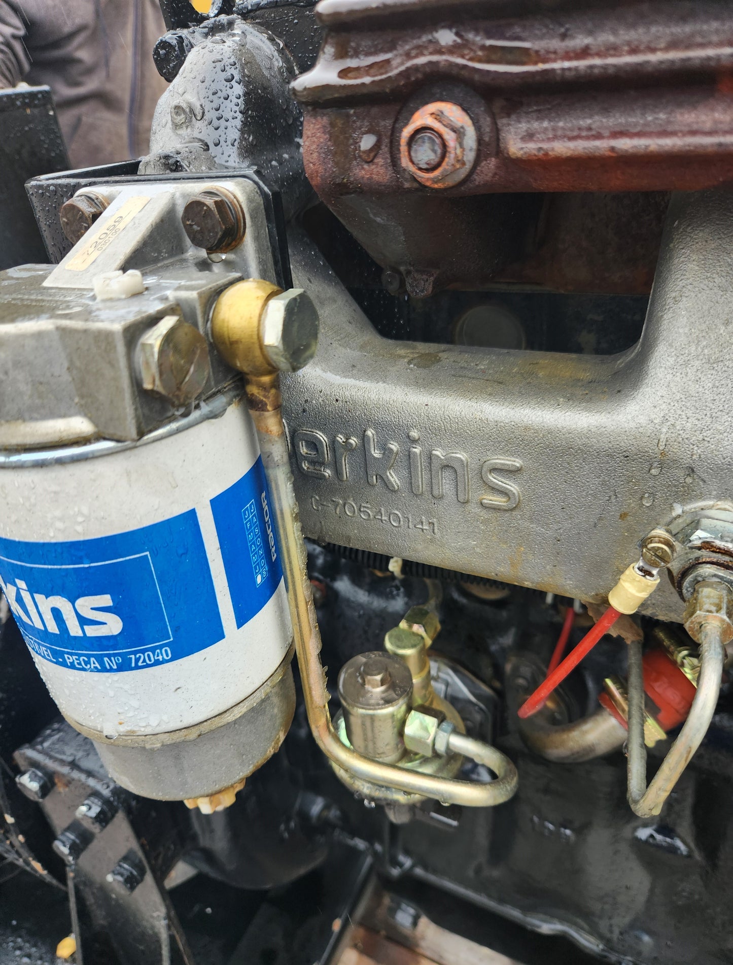 60KW Diamond 4-236 Perkins Generator '01 39hrs TESTED-17522