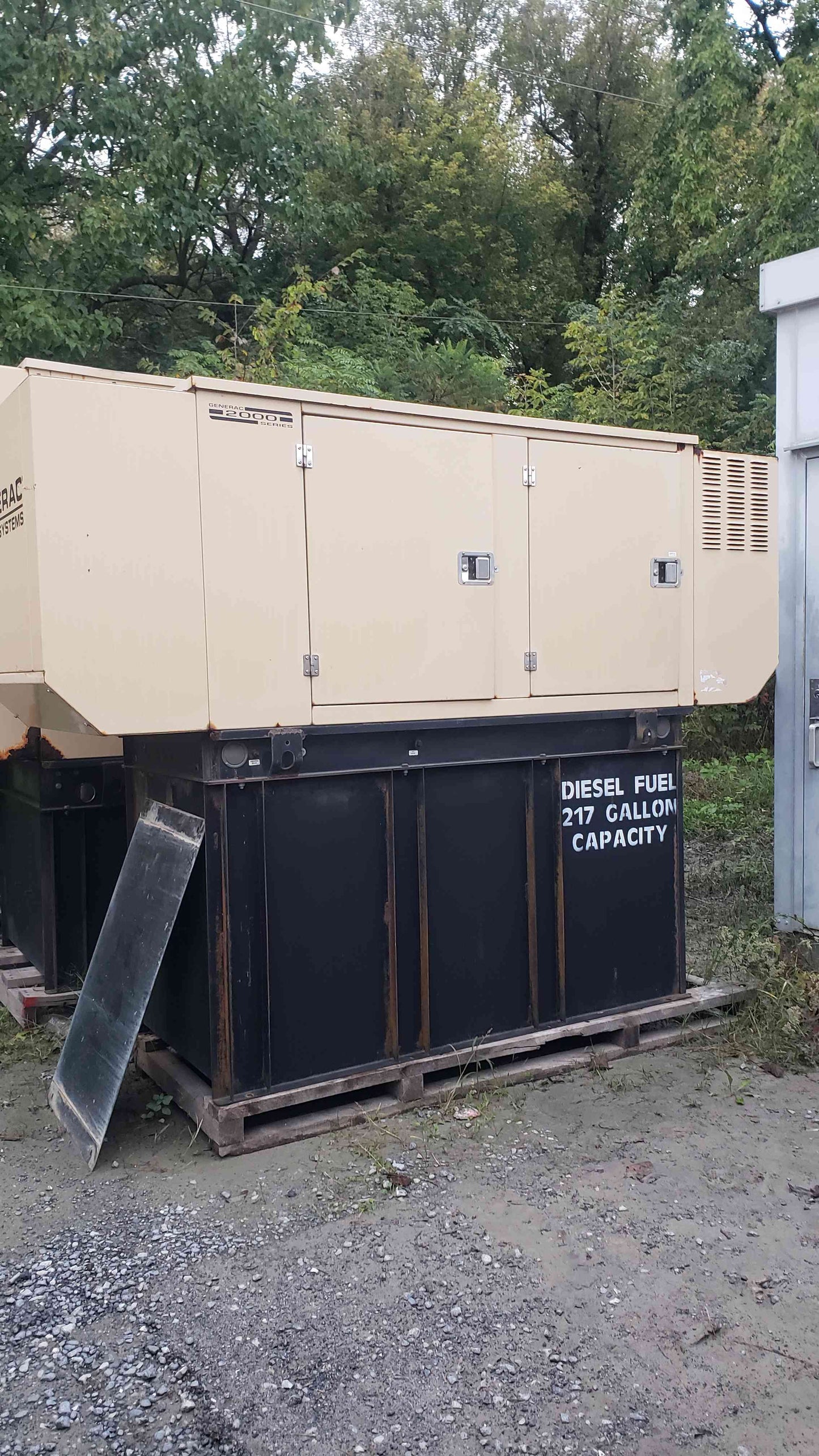35KW GENERAC Diesel Generator 120/240 1PH 860Hrs. TESTED (SKU: 104501)(104501)