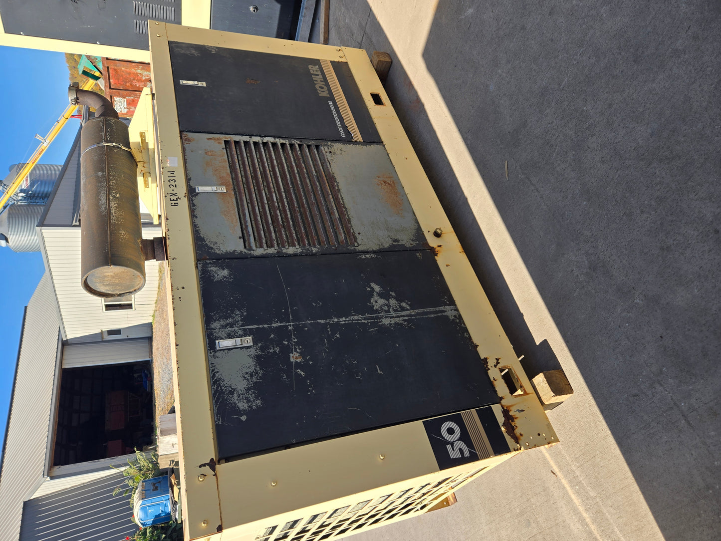 50KW Kohler 460 Generator LP/NG 572 Hrs LOAD TESTED-17522