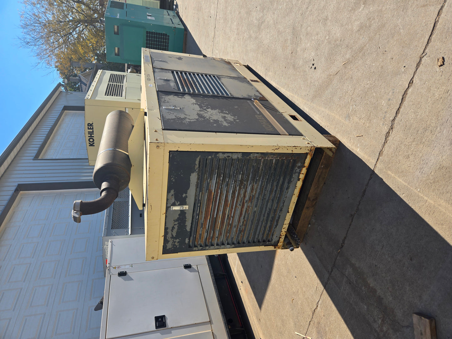 50KW Kohler 460 Generator LP/NG 572 Hrs LOAD TESTED-17522