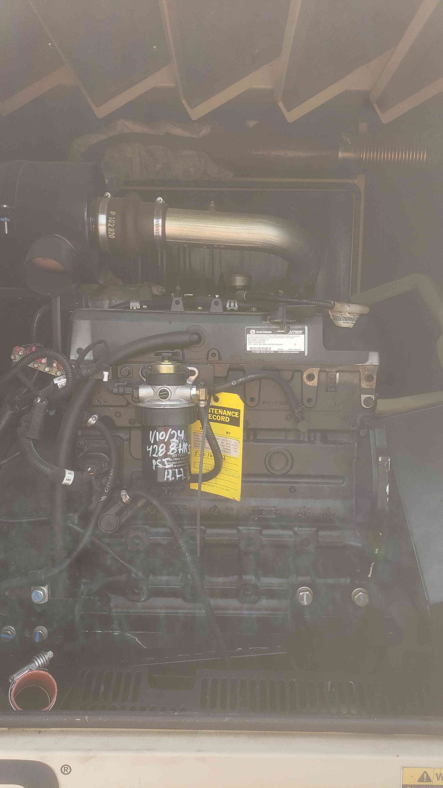 AS-IS 60KW Generac John Deere 5030 Engine 1PH Diesel 428 Hrs. (SKU: 109683)