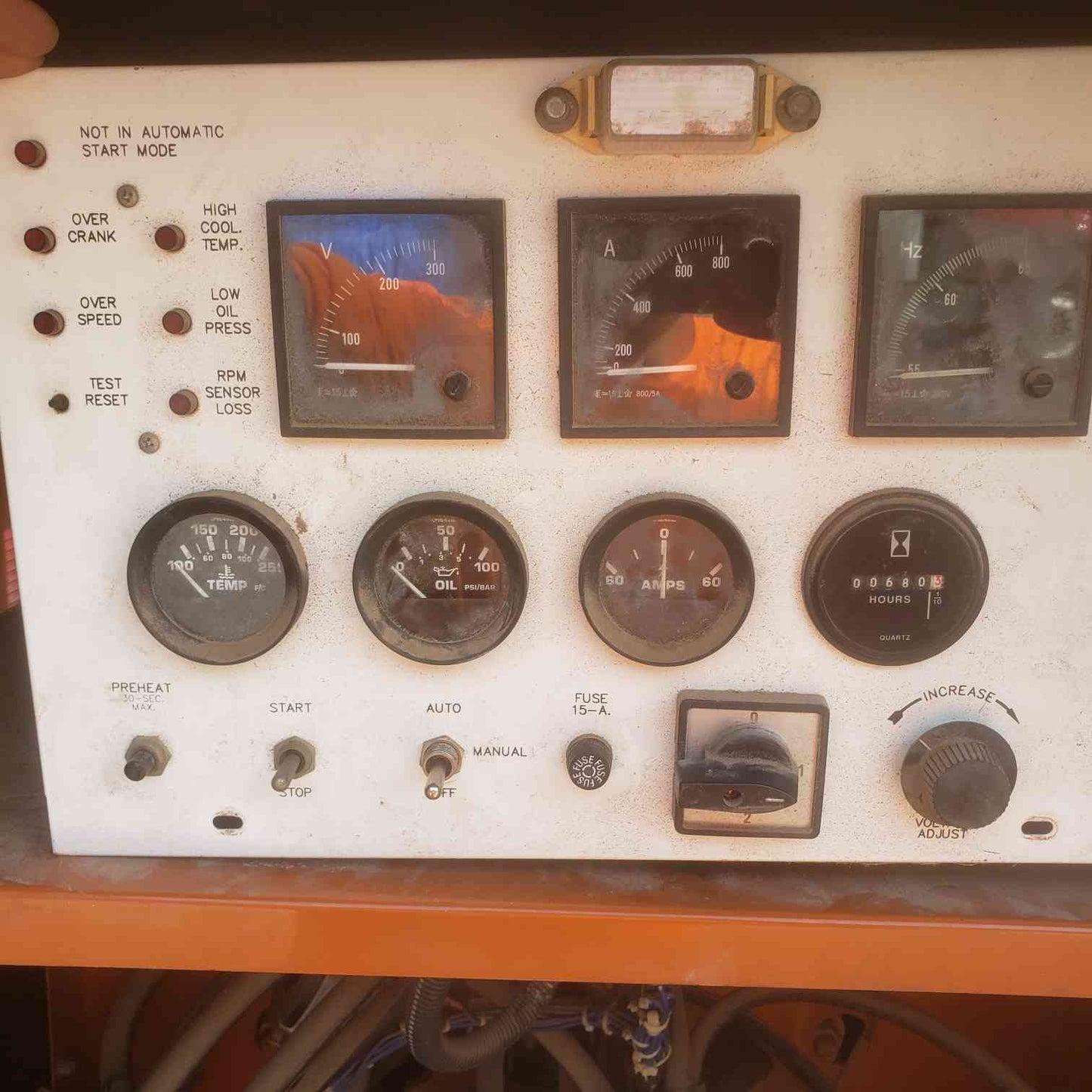 175KW Generac 98A04313-S 1&3PH Diesel 680Hrs 13.3L Engine TESTED (SKU: 110100)