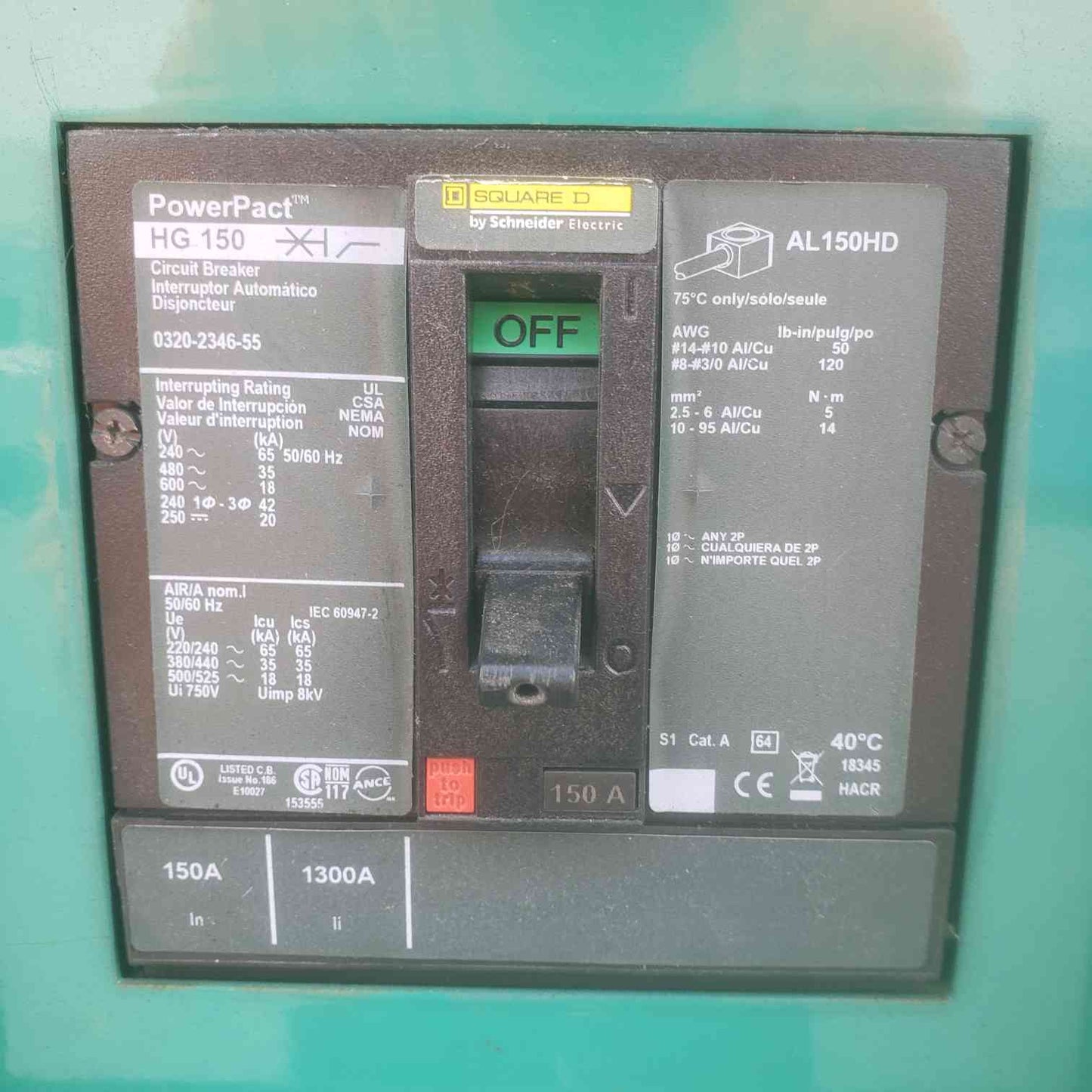 150KW Cummins DSGAC-1865734 1&3PH Diesel 203 Hrs TESTED