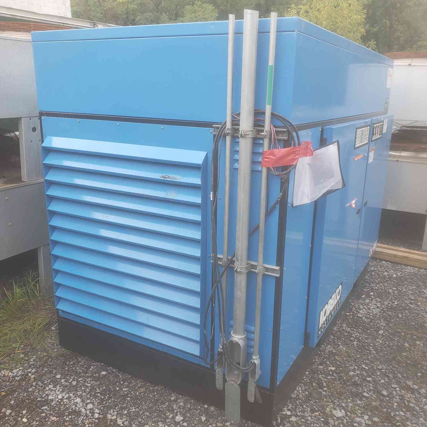 Kobelco 460V Supply 100HP Max 140A 60HZ Air Compressor (SKU: 110814)