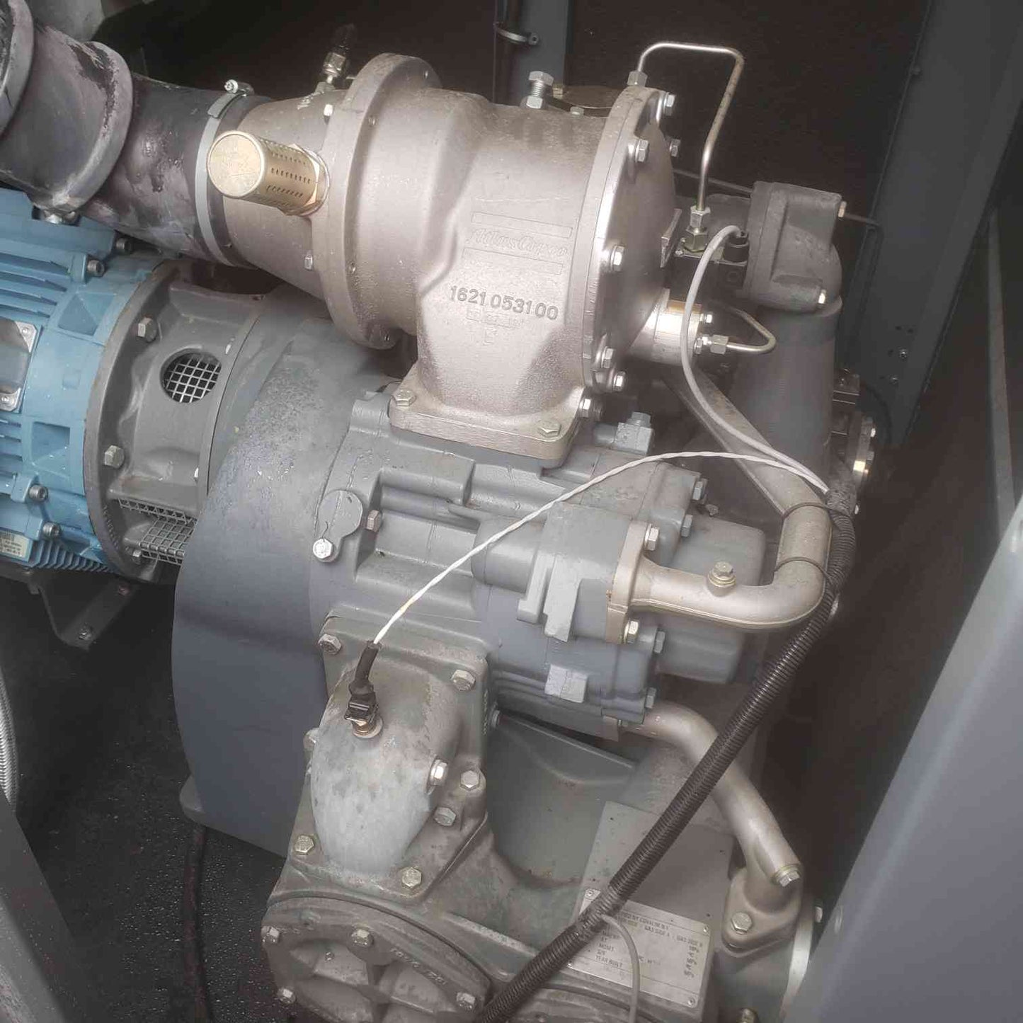 Atlas Copco ZR90 VSD Oil-Free Rotary Screw Air Compressor 2012