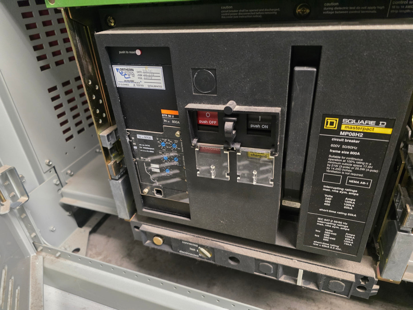 Cummins Onan PowerCommand PCIL2002G Digital Master Control 277/480V AC, 3-Phase, 4-Wire Switchgear