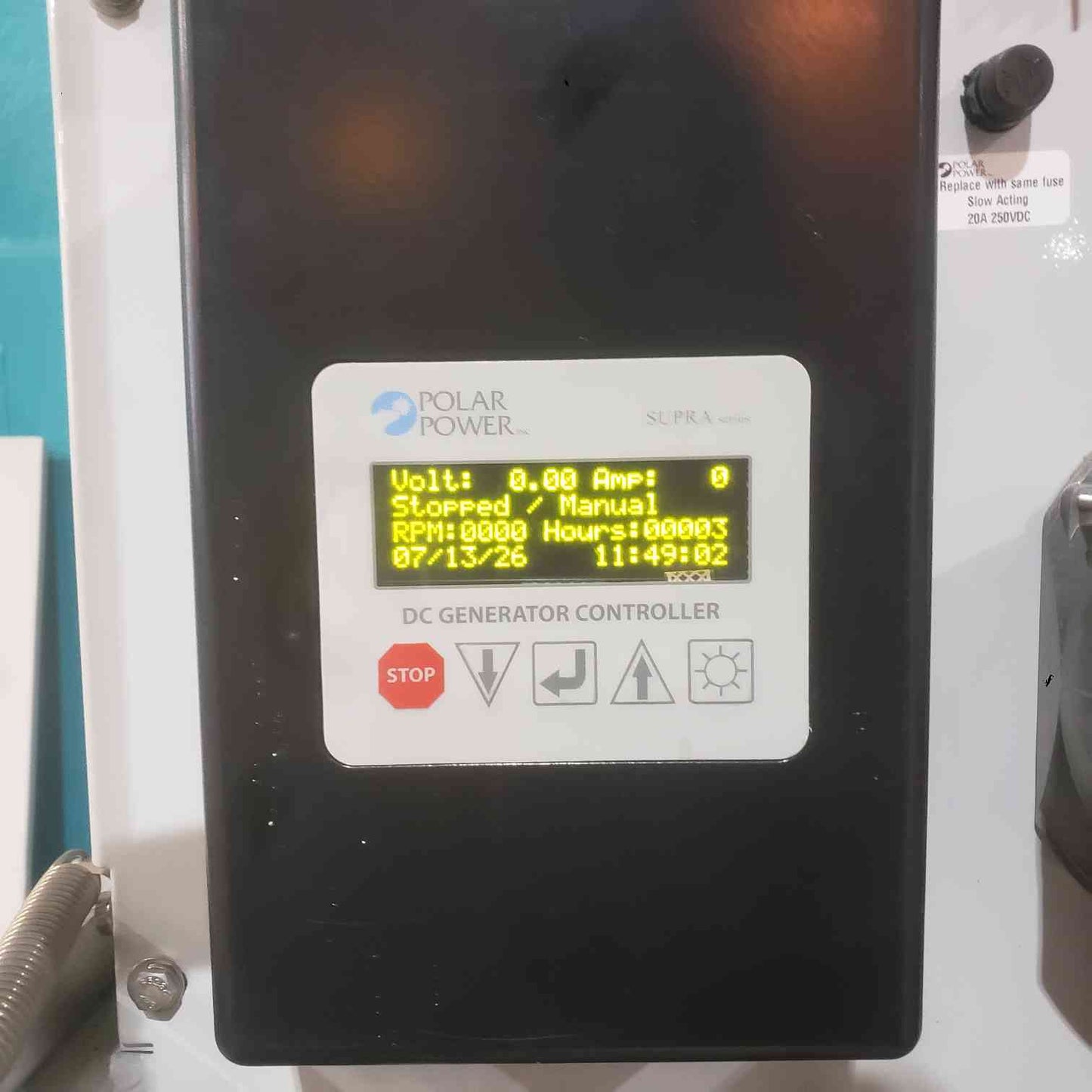 Polar Power 27kW 48V DC Generator 500A Natural Gas Telecom V027NFB500TEV (SKU: 114037)