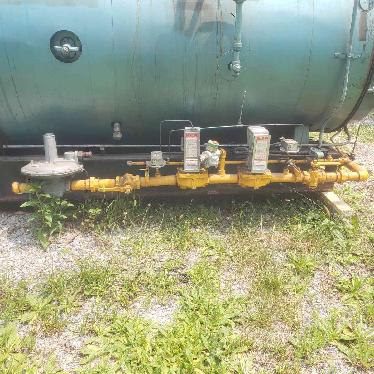 Cleaver Brooks CB200-70 70 HP Packaged Boiler 125 PSI Dual Fuel Gas Oil