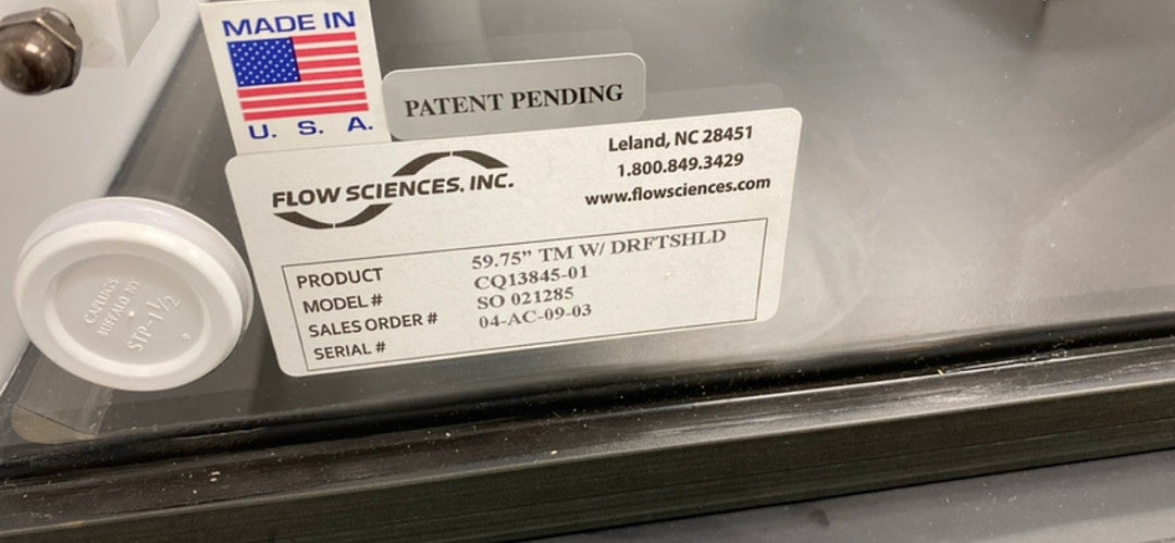 5' Flow Sciences Balance Enclosure Fume Hood(S6LLST2130)