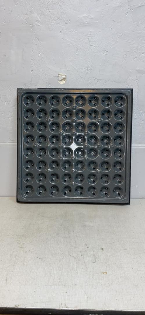 2"x2" Perforated Raised Access Floor Tiles Gray Starlight HPL(S6LLST5327)