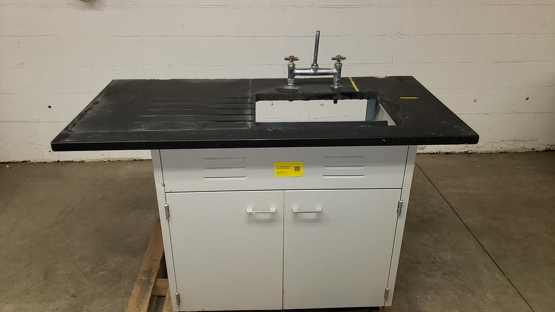 55" St Charles Black Epoxy Sink Bundle S6LLST7302(S6LLST7302)