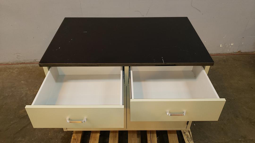4' Duralab Lab Casework Base W/ 2 Drawers 2 Doors(S6LLST12693)