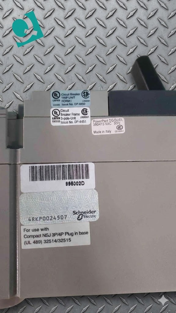 Square D PowerPact DGN36600E20 600 Amp 3 Pole 600V Breaker STR 23 SP 600A DG 35k (SKU: 113386)