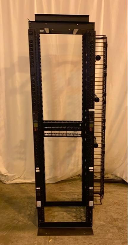 ORTRONICS 2 post telecom tower w/ mesh sides(S6LLST3473)