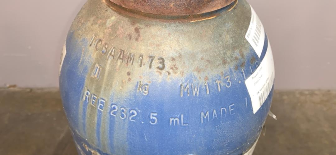 9"x57" Tall Ammonia Storage Tank Cylinder(S6LLST8757)