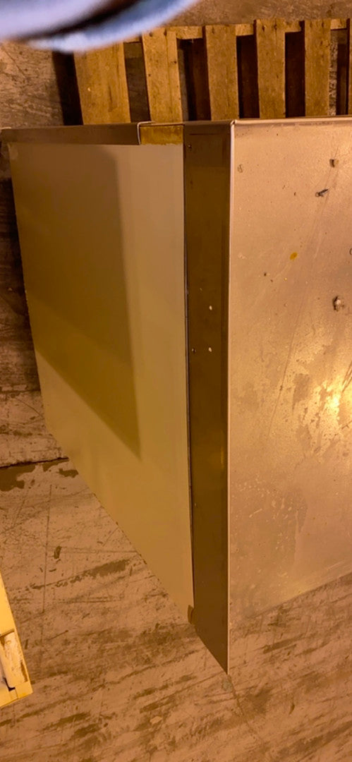 56"x33" L Corner Lab Casework Stainless Steel Top(S6LLST2848)