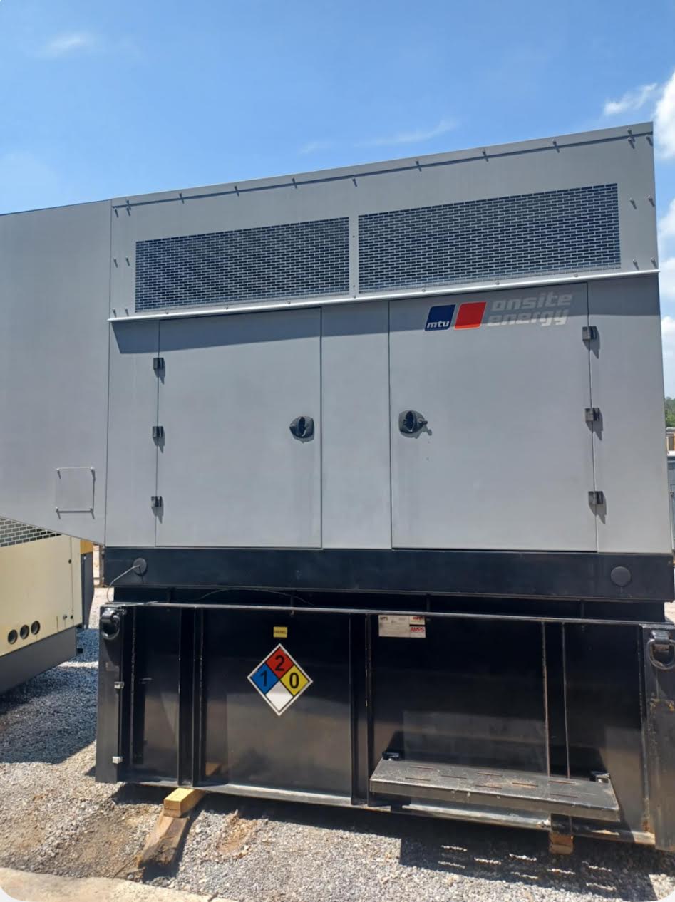 180KW MTU 6R0120 Mercedes Diesel Generator 1&3PH 251Hrs TESTED