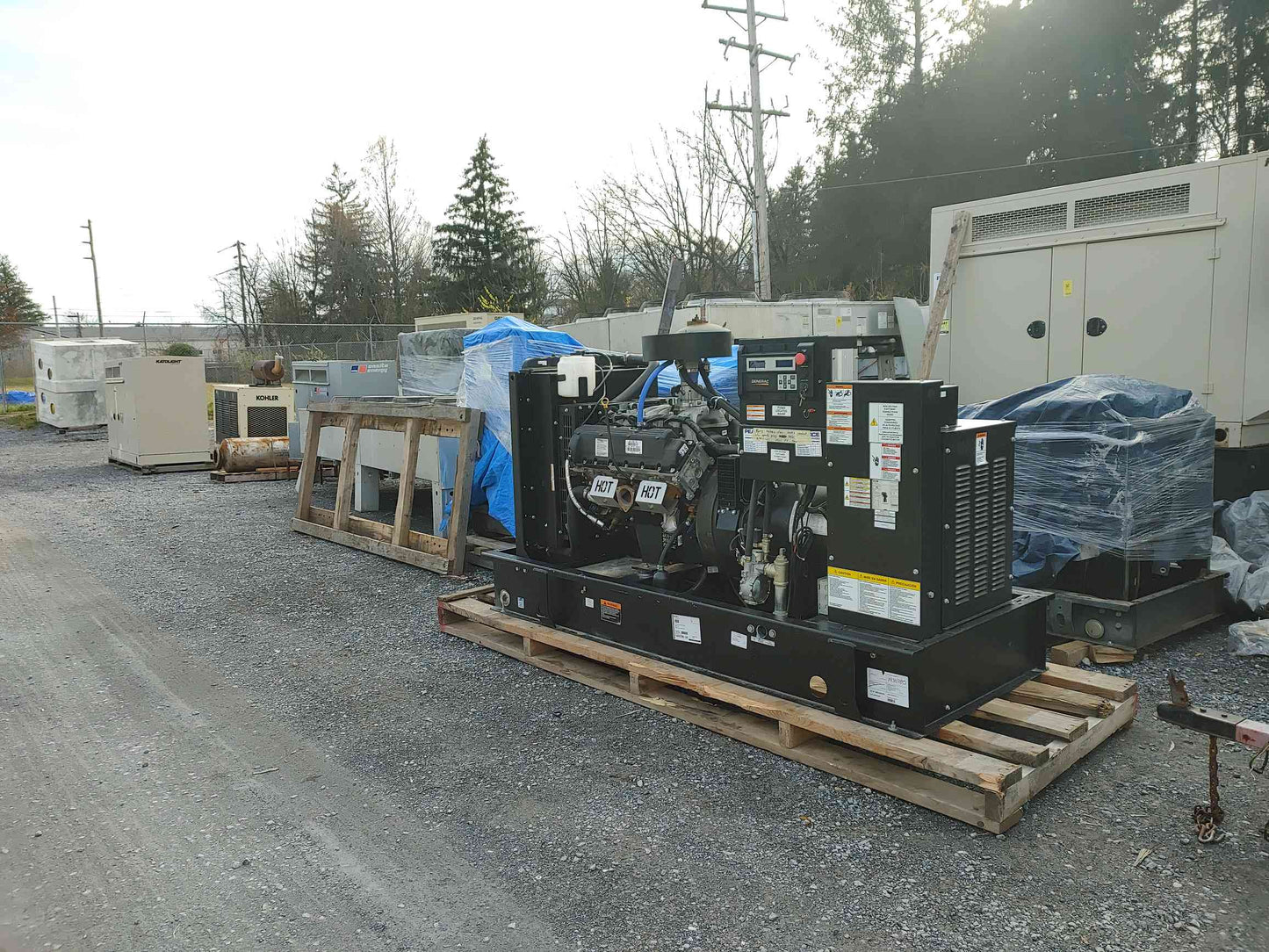 60KW SG60 Generac NG/LP Generator 1PH 5457Hrs '19 Runs Has Issues See Notes
