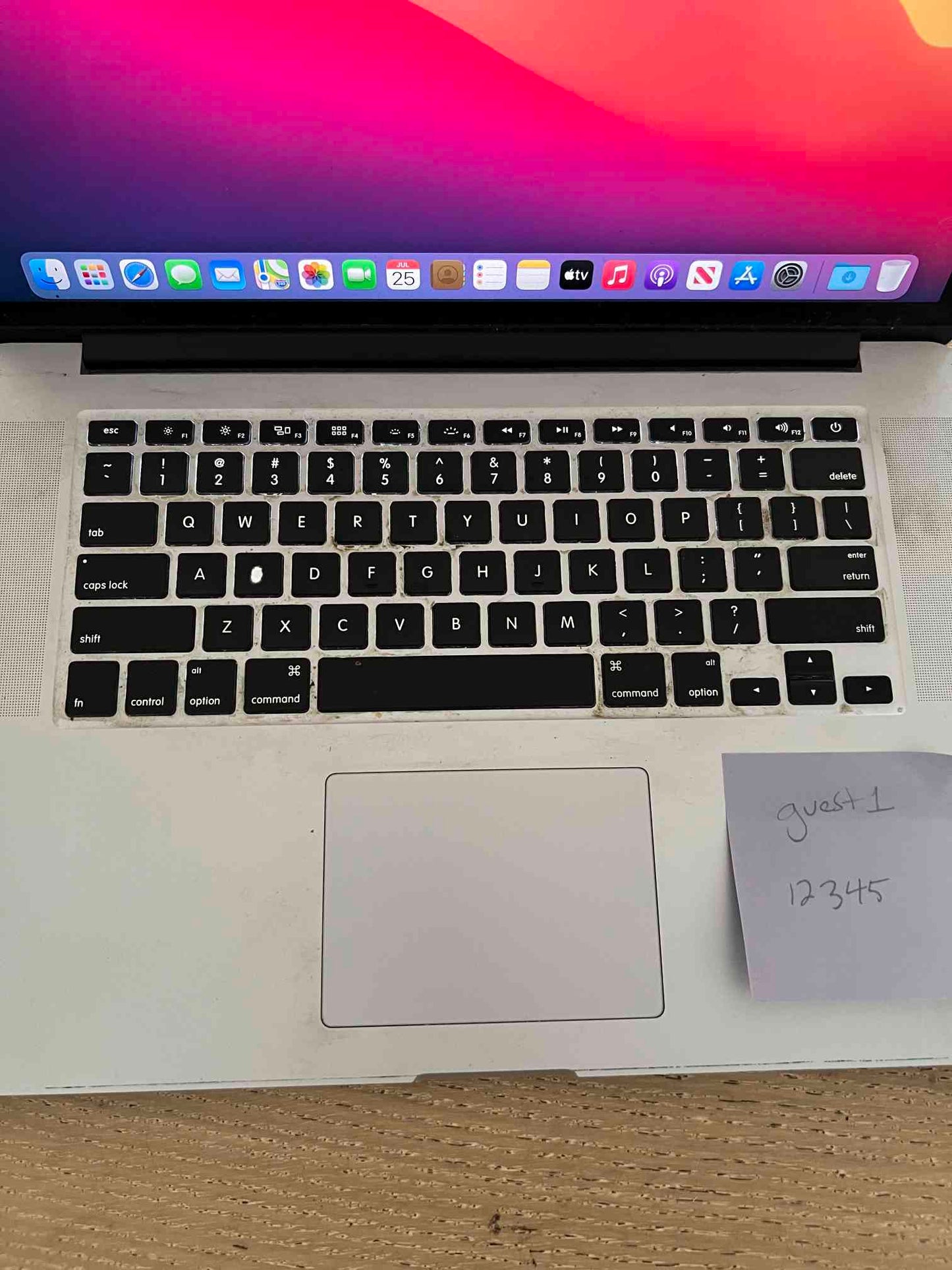 15" MacBook Pro 2.2 GHz Quad-core Intel Core i7 500Gb Retina 2.2GHz